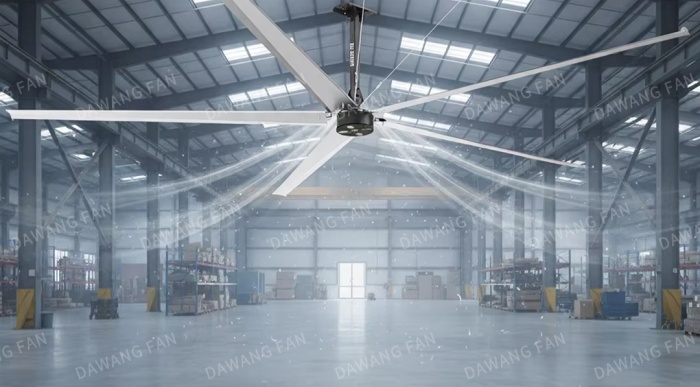 Various Application Scenarios for Industrial Large-Scale Fans in Workshop Cooling