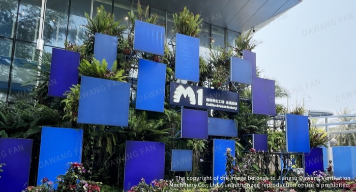 Grand King Case | Enjoy a Leisurely Coffee Break in Sanya—Industrial Fans Bring Gentle, Refreshing B